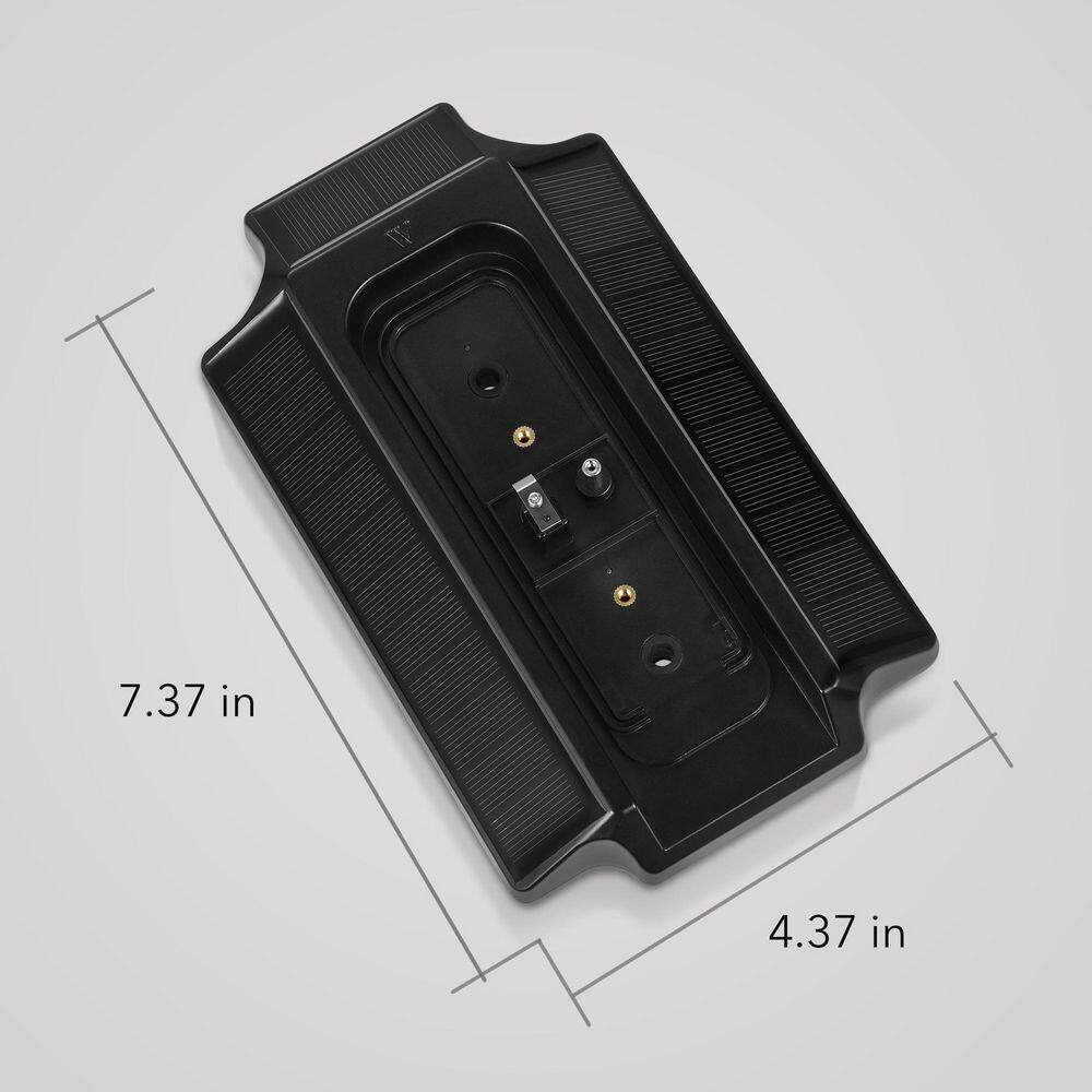 Solar Charger and Mount – Compatible with Blink Video Doorbell – Solar Power for your Blink Video Doorbell (Black) - Hercitys