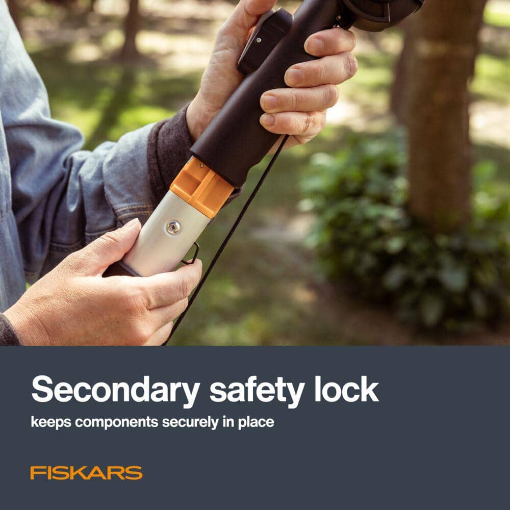 XtendControl 3 in. Steel Blade Tree Pruner Rotating Head Attachment and 3 ft. to 6 ft. Extendable Tree Pruner Pole - Hercitys