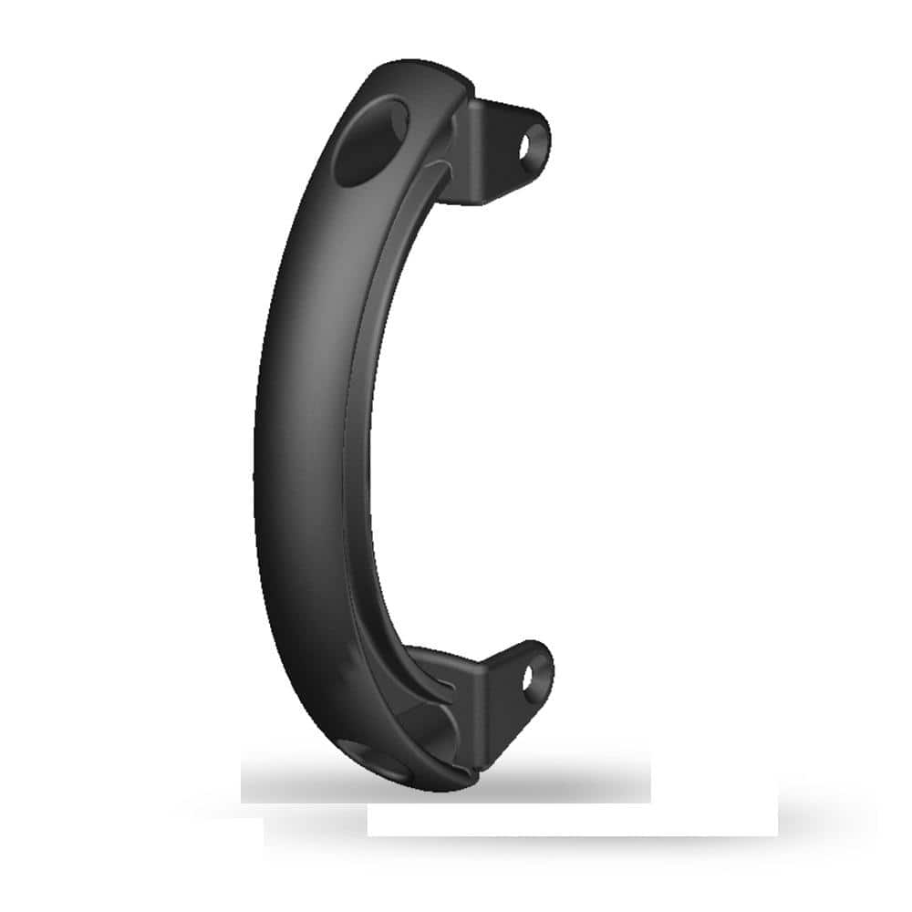 6 in. Black Heavy-Duty Non-Corrosive Gate Handle - Hercitys