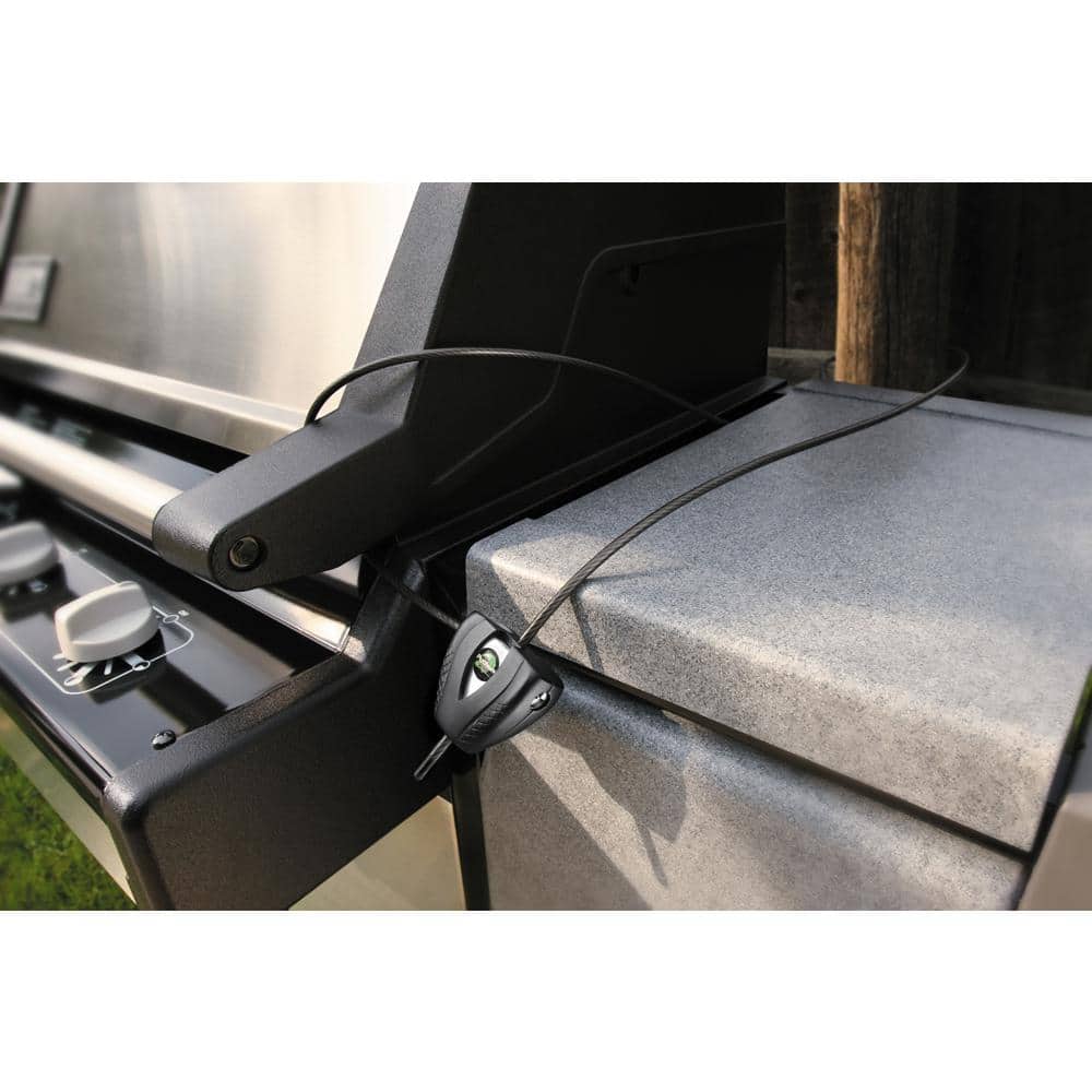 Cable Lock with Key, Adjustable to 6 ft. Long - Hercitys