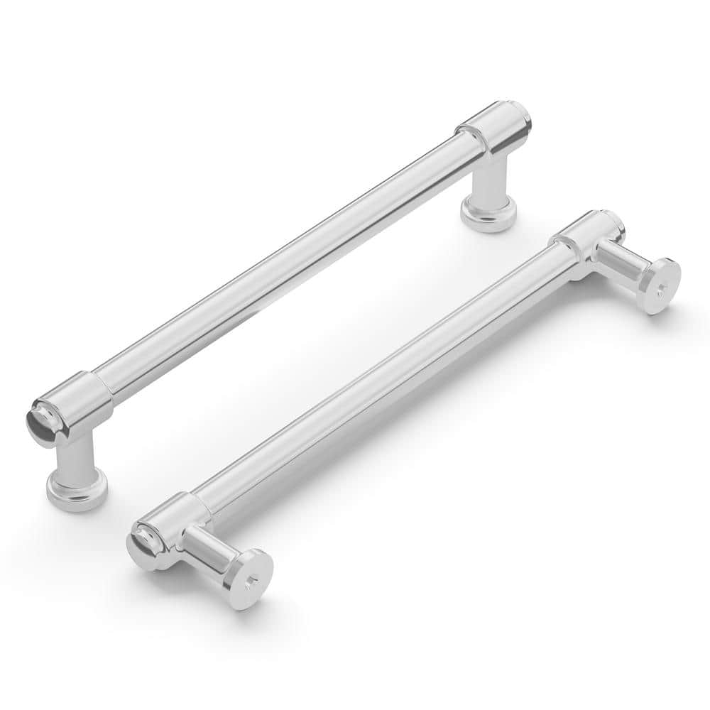 Piper 6-5/16 in. (160 mm) Chrome Cabinet Pull (10-Pack) - Hercitys