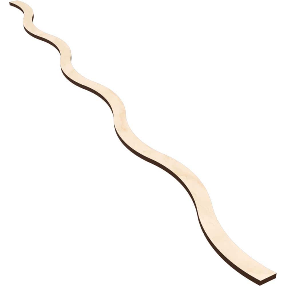 Yukon 47 in. H x 0.375 in. W Slatwall Panels in Birch 42-Pack - Hercitys