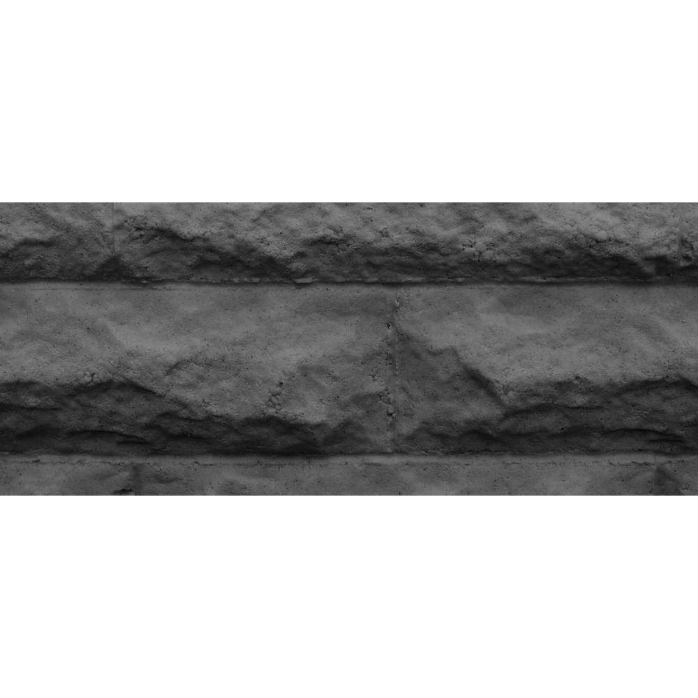 Garden Wizard 10 in. Stone Border Dark Granite - Hercitys
