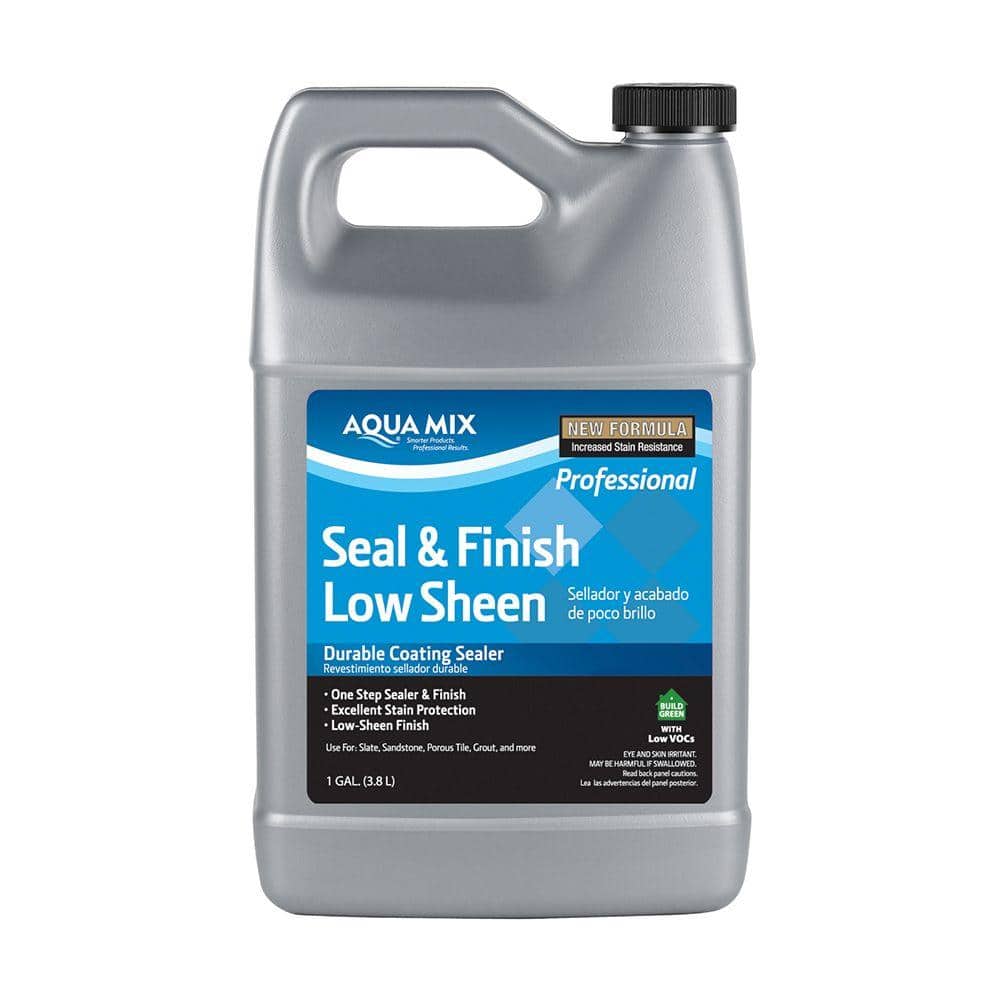 Aqua Mix 1 Gal. Seal and Finish Low Sheen Sealer - Hercitys