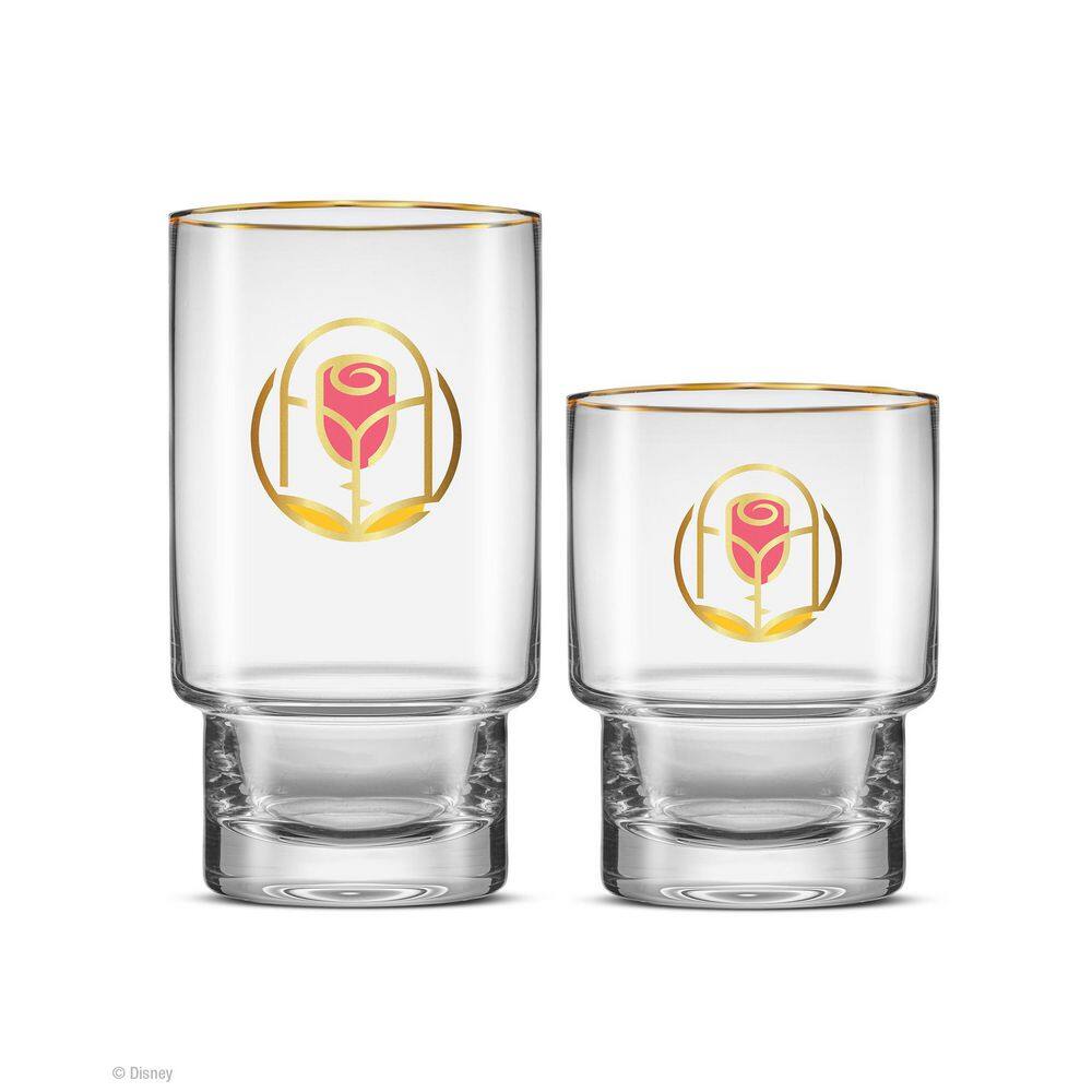 Disney Princess Lead Free Short Glasses, 10 oz. Set of 6 - Hercitys
