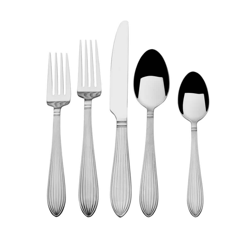 Countryside 20pc Flatware Set, Service for 4, Stainless Steel - Hercitys