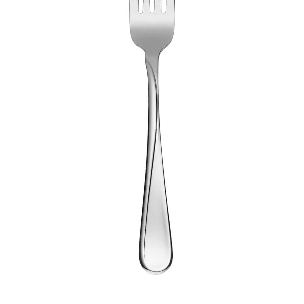 Flight 45-Piece Silver 18/0 Stainless Steel Flatware Set (Service for 8) - Hercitys