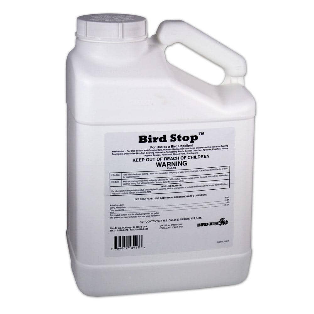 Bird Stop Repellent Concentrate Repels Canada Geese, Pigeons, Starlings, Sparrows, Seagulls and Woodpeckers - Hercitys
