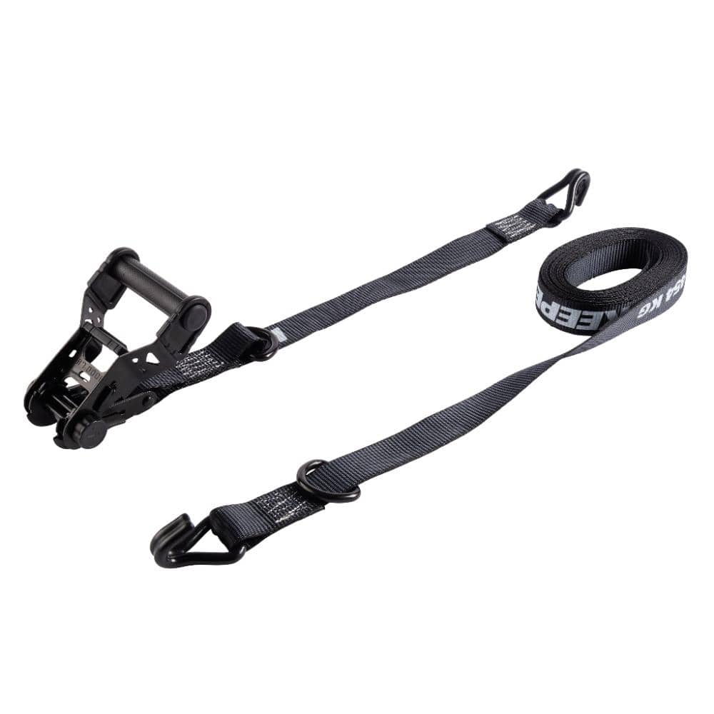 Extreme Webbing Combat Tie Down Strap 16 ft. x 1.25 in. 1,000 lbs with Double J Hook (2-Pack) - Hercitys