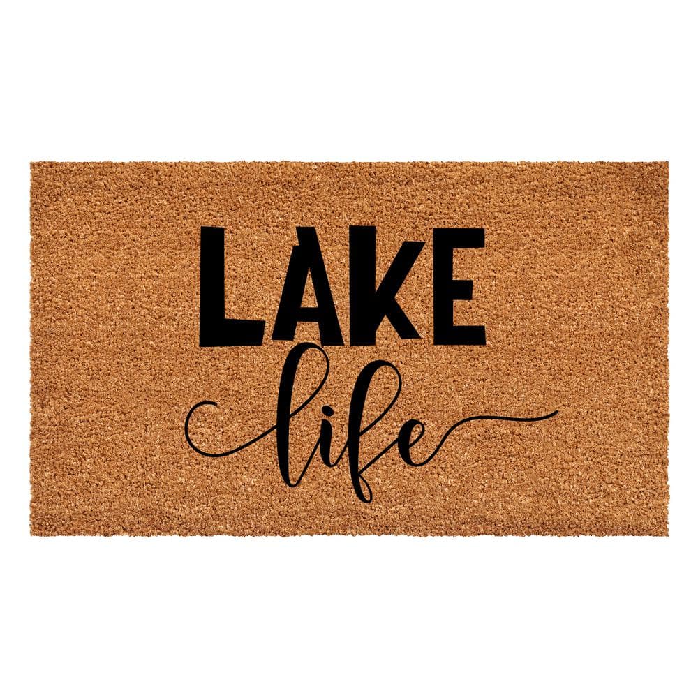 Lake Life Doormat, 24″ x 36″ - Hercitys