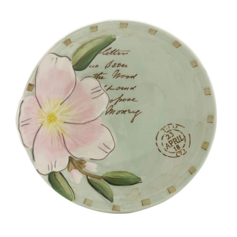 Toulouse Green Appetizer Plates (Set of 4) - Hercitys