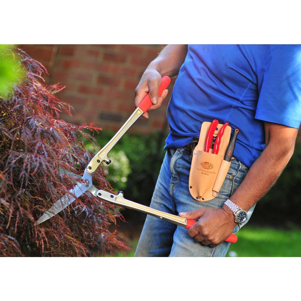 Professional 9 in. Wavy-Serrated Blade Hedge Shears - Hercitys