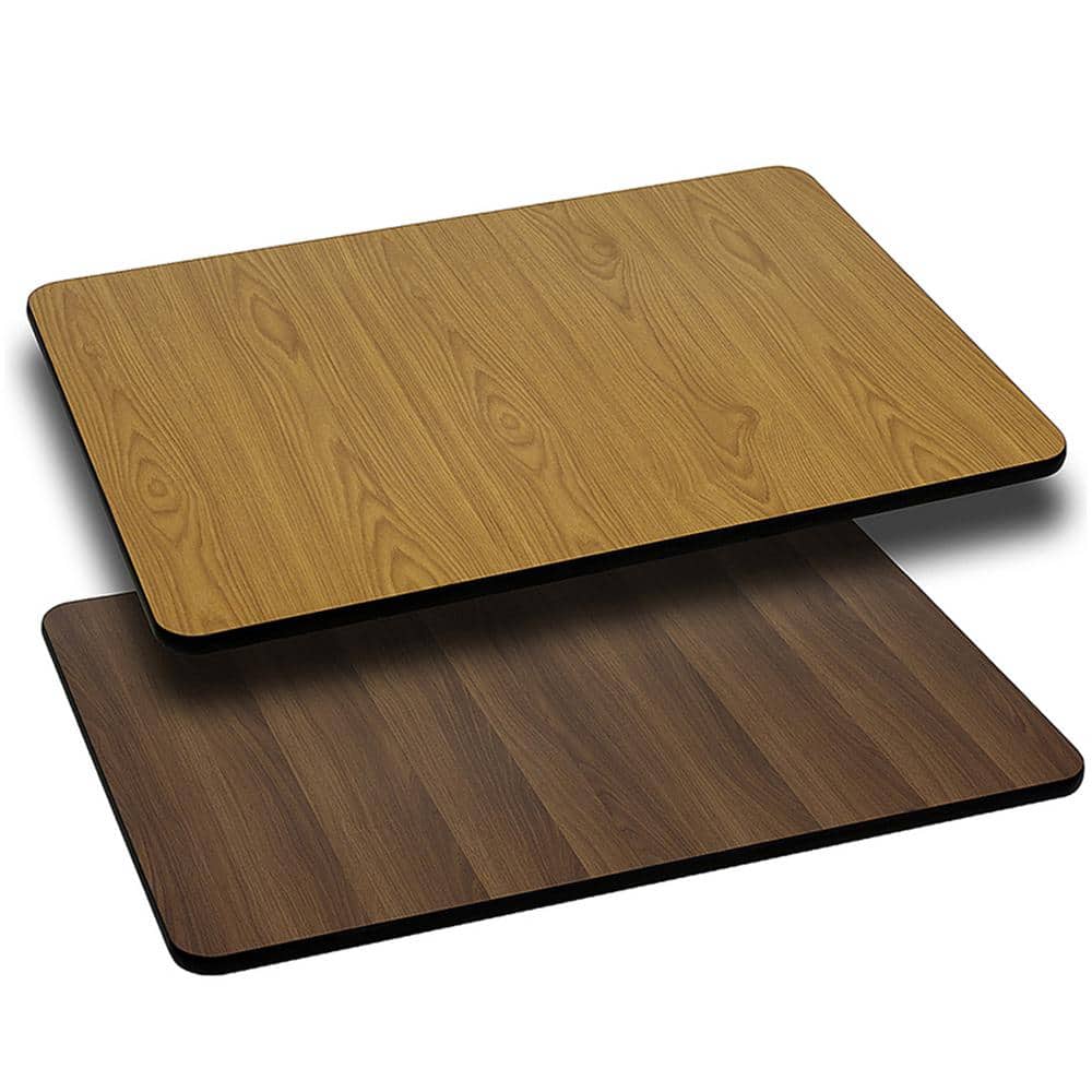 Natural/Walnut Table Top - Hercitys