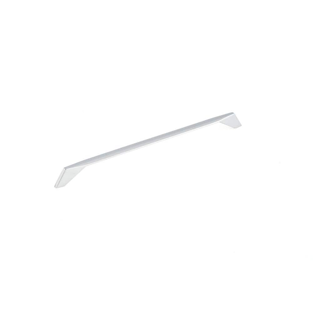 Masset Collection 12-5/8 in. (320 mm) Modern Chrome Rectangular Cabinet Bar Pull - Hercitys