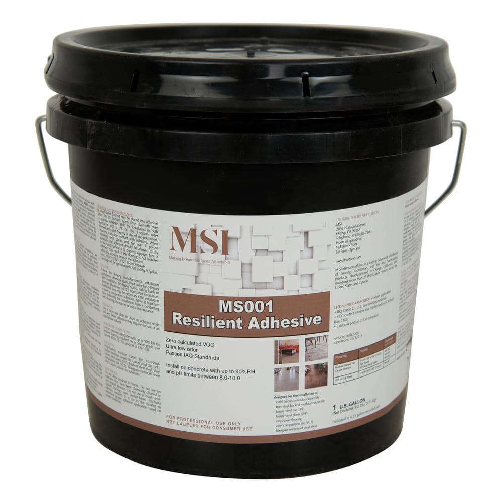 Universal Pressure 1 Gal.qt. 0.5 Hours Dry Time Vinyl Floor Adhesive in Off White Color - Hercitys