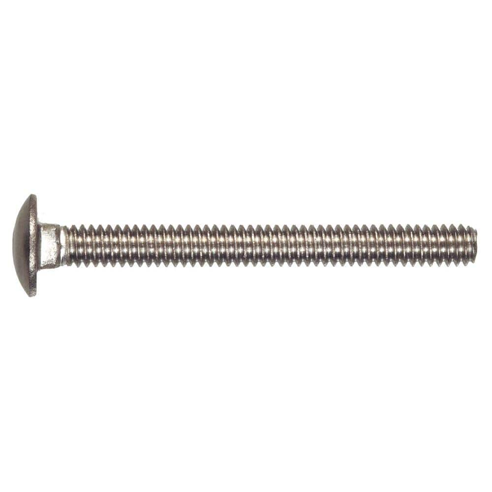 Stainless Steel Carriage Bolt (3/8″-16 Coarse Thread x 2-1/2″ Length) - Hercitys