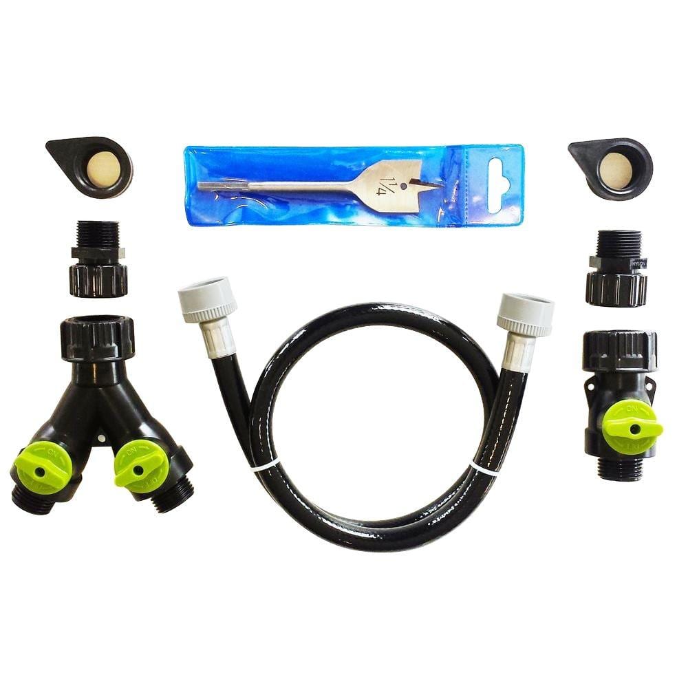 Universal Rain Barrel Bottom Liking Kit - Hercitys