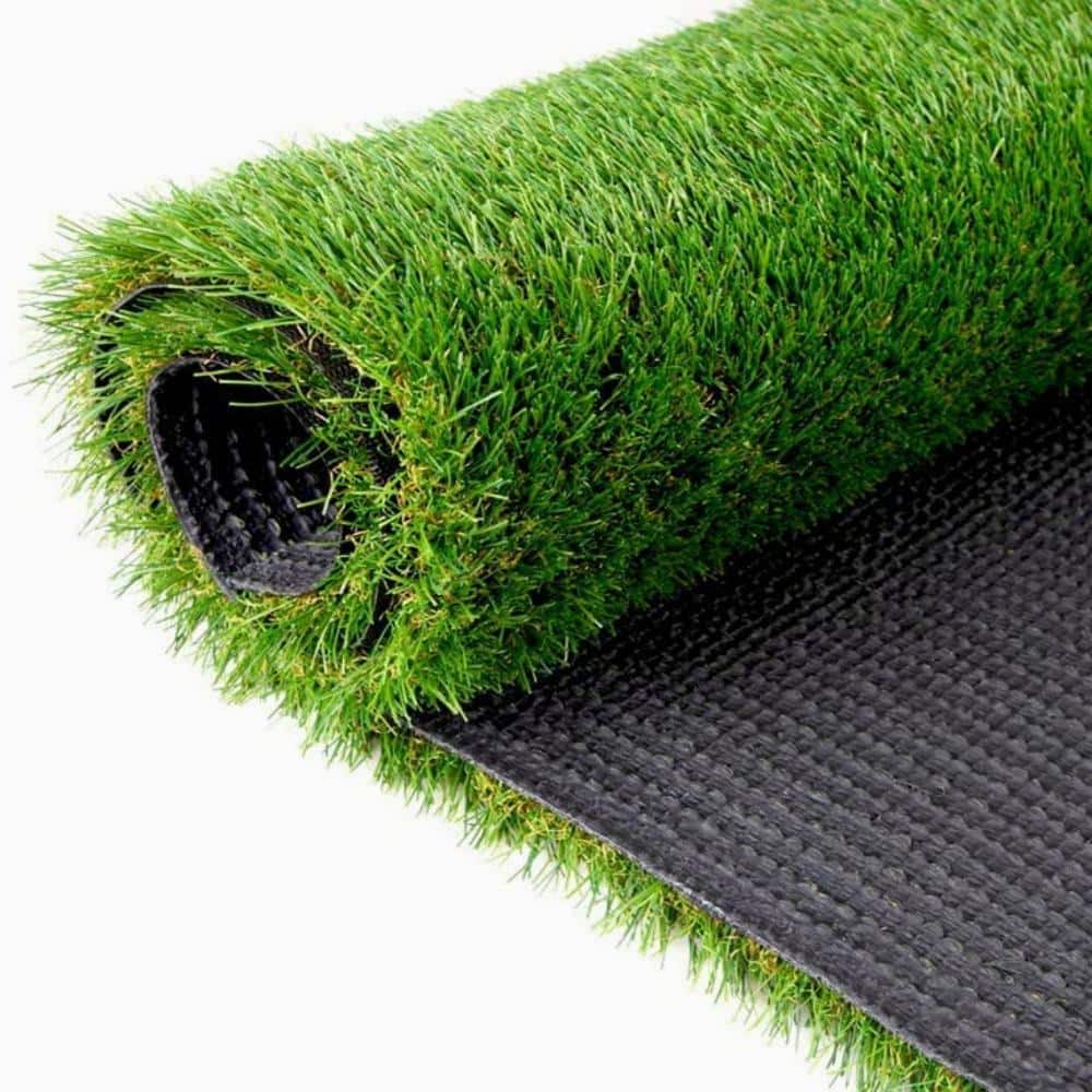 Premium Deluxe 6 ft. x 10 ft. Green Artificial Grass Turf - Hercitys