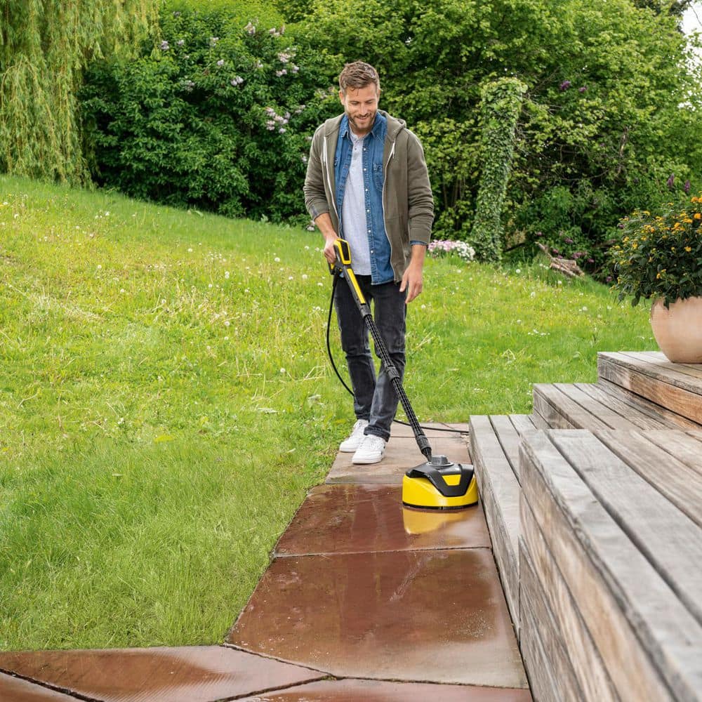 T 5 T-Racer 11 in. Maximum 2600 PSI Electric Pressure Washer Surface Cleaner Attachment for K1-K5 32 in. Wand Included - Hercitys