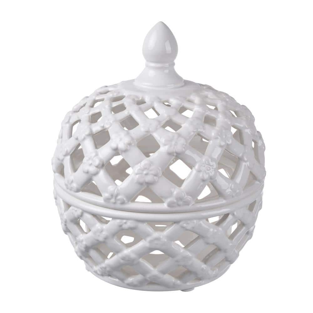 Ceramic Jar with Lid - Hercitys