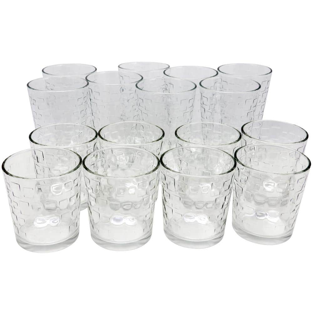 Great Foundations 16 oz. Tumbler Set in Bubble Pattern (4-Pack) - Hercitys