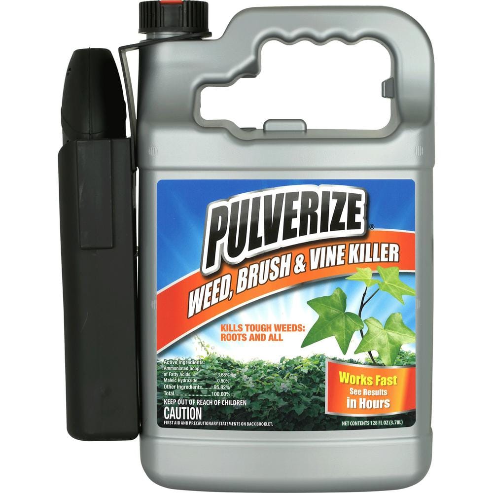Weed, Brush and Vine Killer, Gallon Ready-to-Use with Battery Sprayer - Hercitys