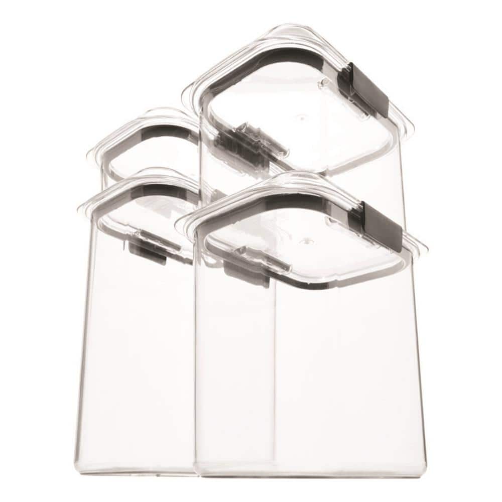 Brilliance 4-Piece Pantry Food Storage Container Set - Hercitys