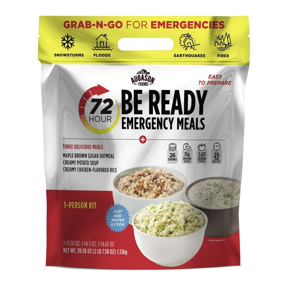 Be Ready 72-Hour Emergency Meals - Hercitys