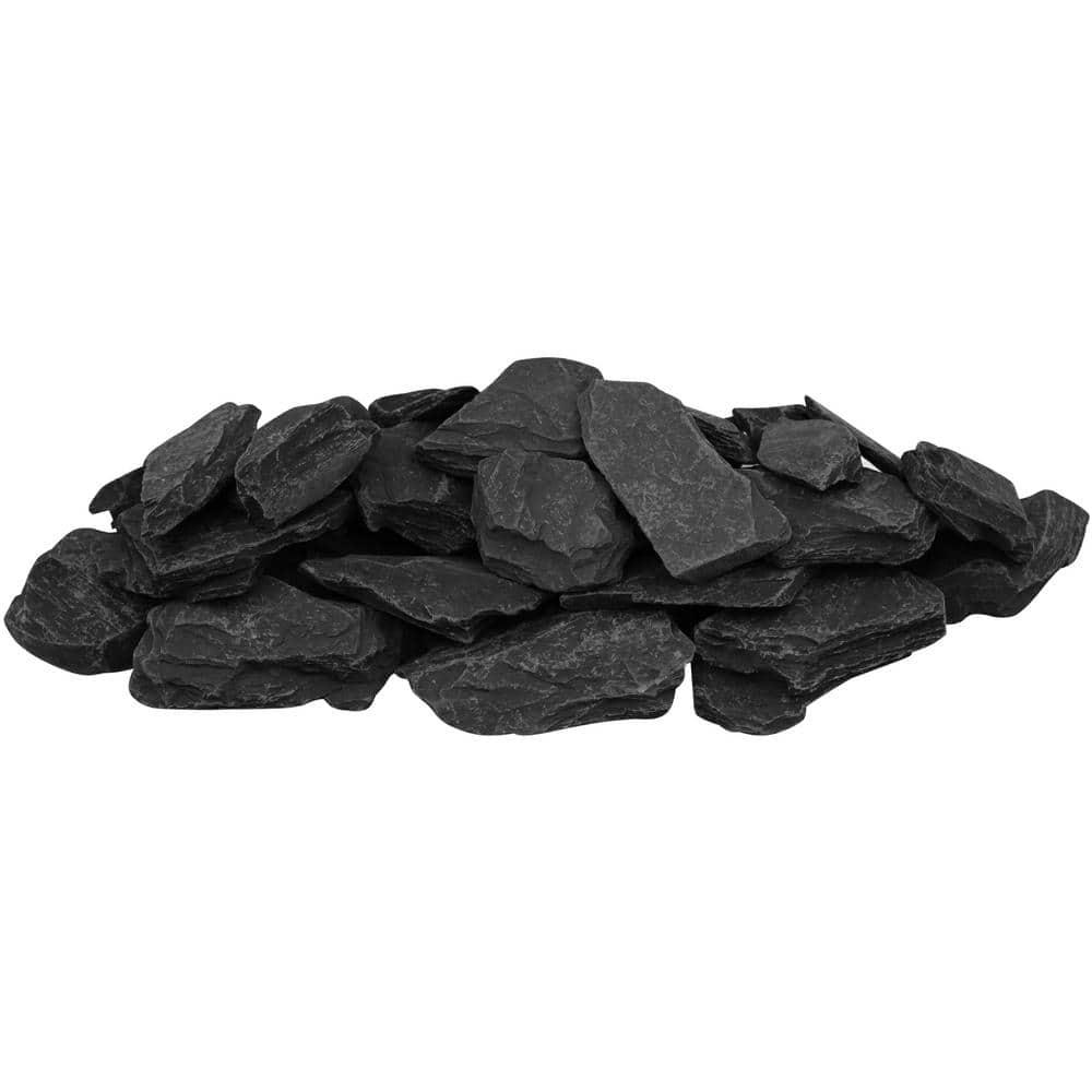 Commodity Black Slate 1 in. 0.4 cu. ft. 30 lbs. - Hercitys