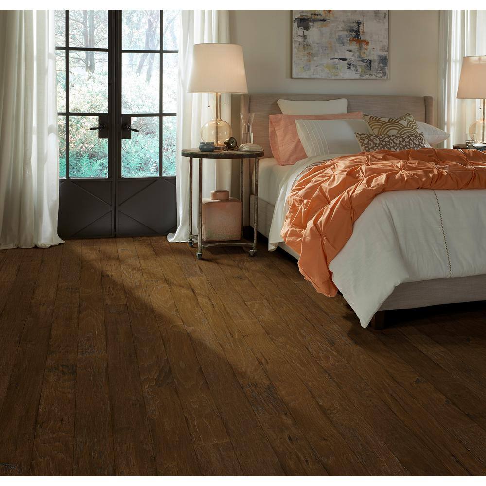 Western Hickory Saddle 5/8 in. T x 2 in. W x 78 in. L T-Molding - Hercitys