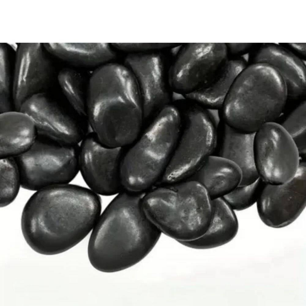 Garden Elegance Series 0.5 cu. ft. Garden Elegance Series Natural Decorative Stones River Rocks 38 lbs. Bag 1(-Pack) - Hercitys