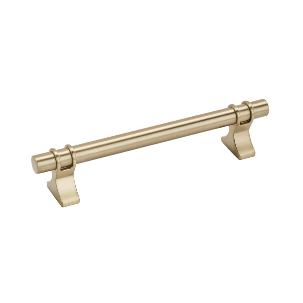 Davenport 5-1/16 in. (128mm) Classic Golden Champagne Bar Cabinet Pull - Hercitys