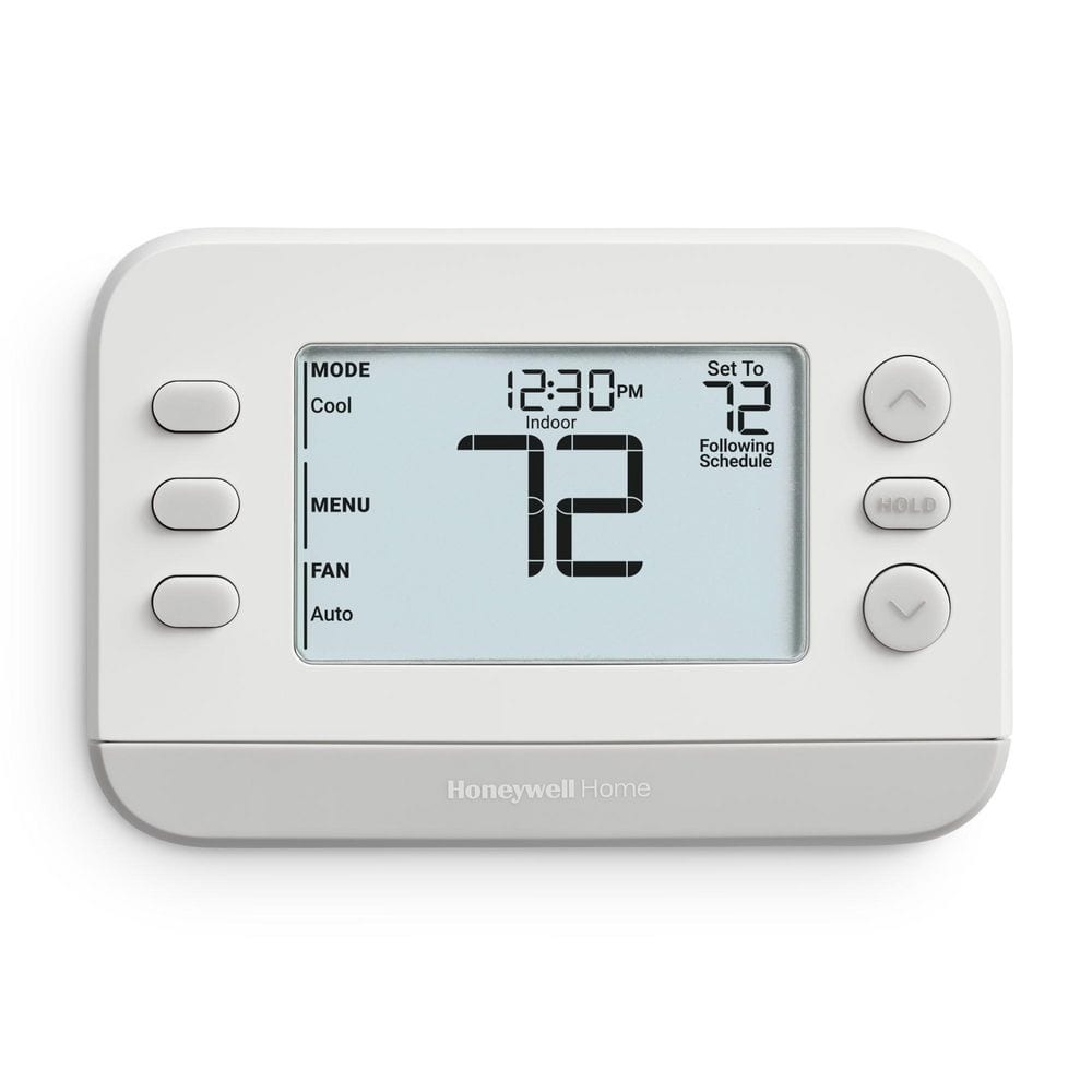 X2P Programmable Thermostat, Single-Stage, 1-Heat/1-Cool, Flexible Schedule - Hercitys