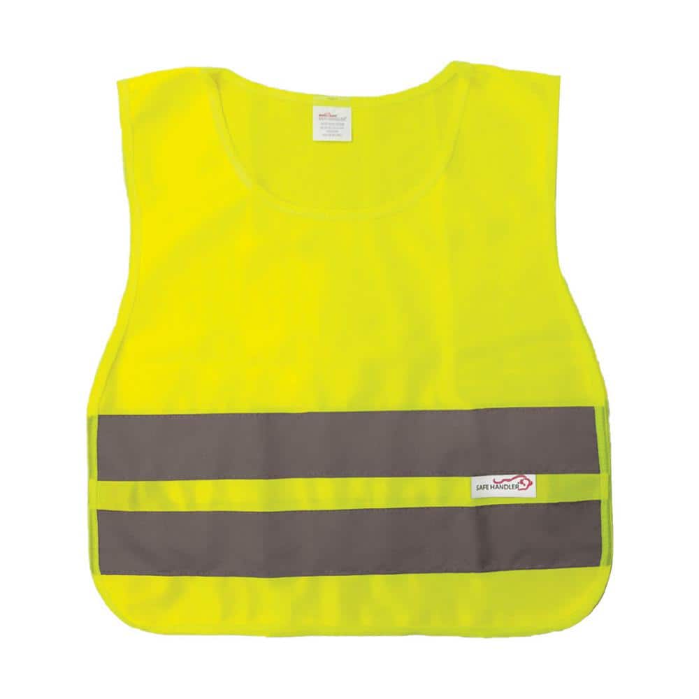 Yellow, Child Reflective Safety Vest, Small, 10 Pcs/Poly Bag - Hercitys
