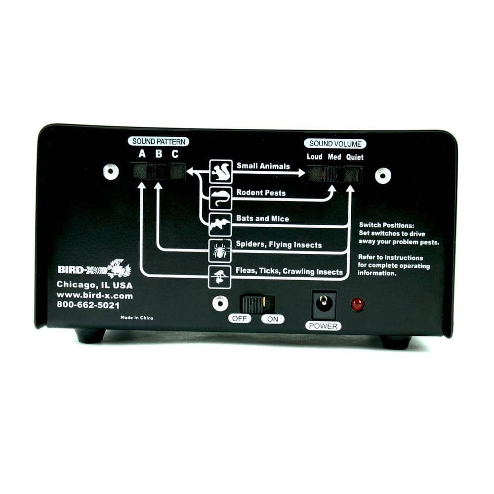 Transonic PRO All-Pest Electronic Ultrasonic Pest Repeller Mouse Trap Rodent Insect Repellent 3,500 sq. ft. - Hercitys