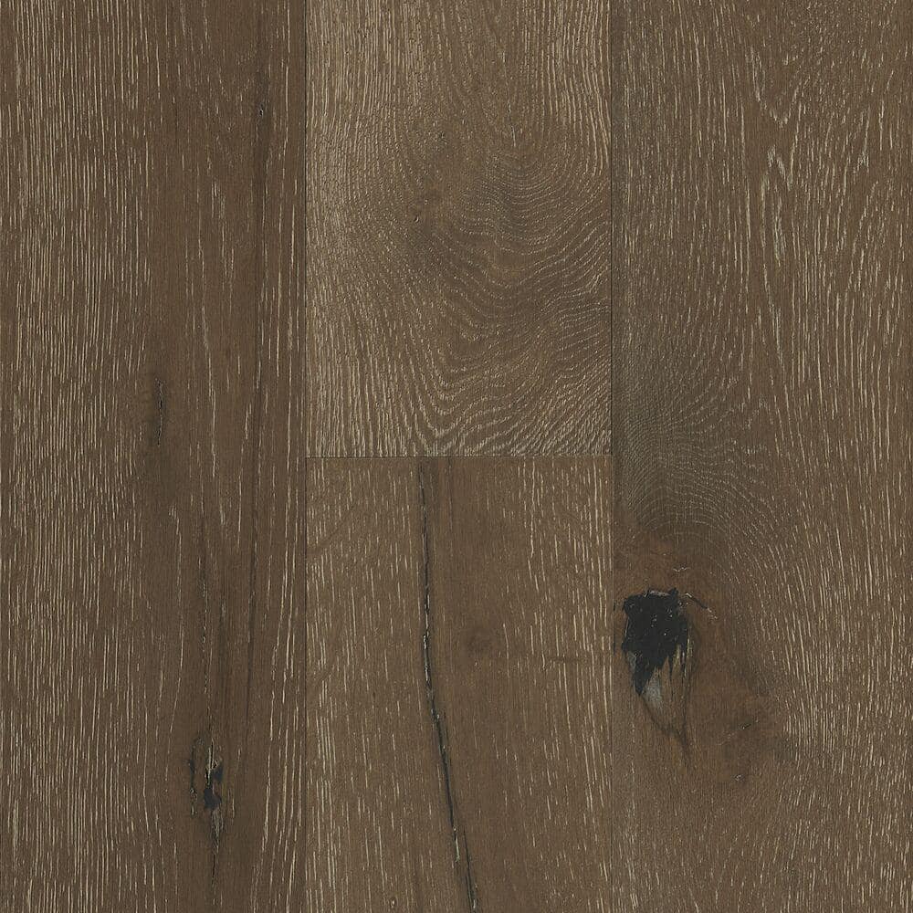 Time Honored Double Chocolate Wh Oak 3/8 in. T x 6.46 in. W T+G Engineered Hardwood Flooring (32.11 sq.ft./ctn) - Hercitys
