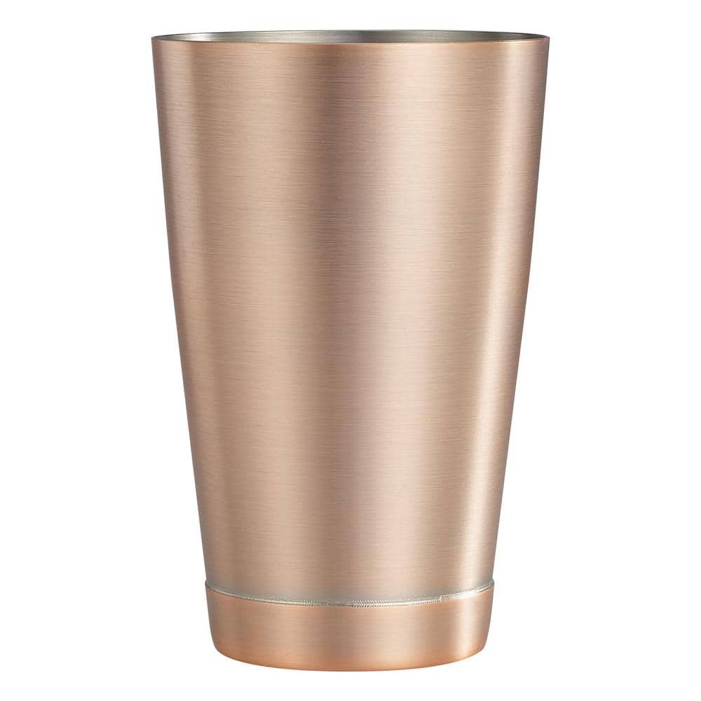 After 5, Shaker Cup, 20 oz, 3-1/2″ dia x 5-3/8″H, 18/8 SS, Antique Copper Finish - Hercitys