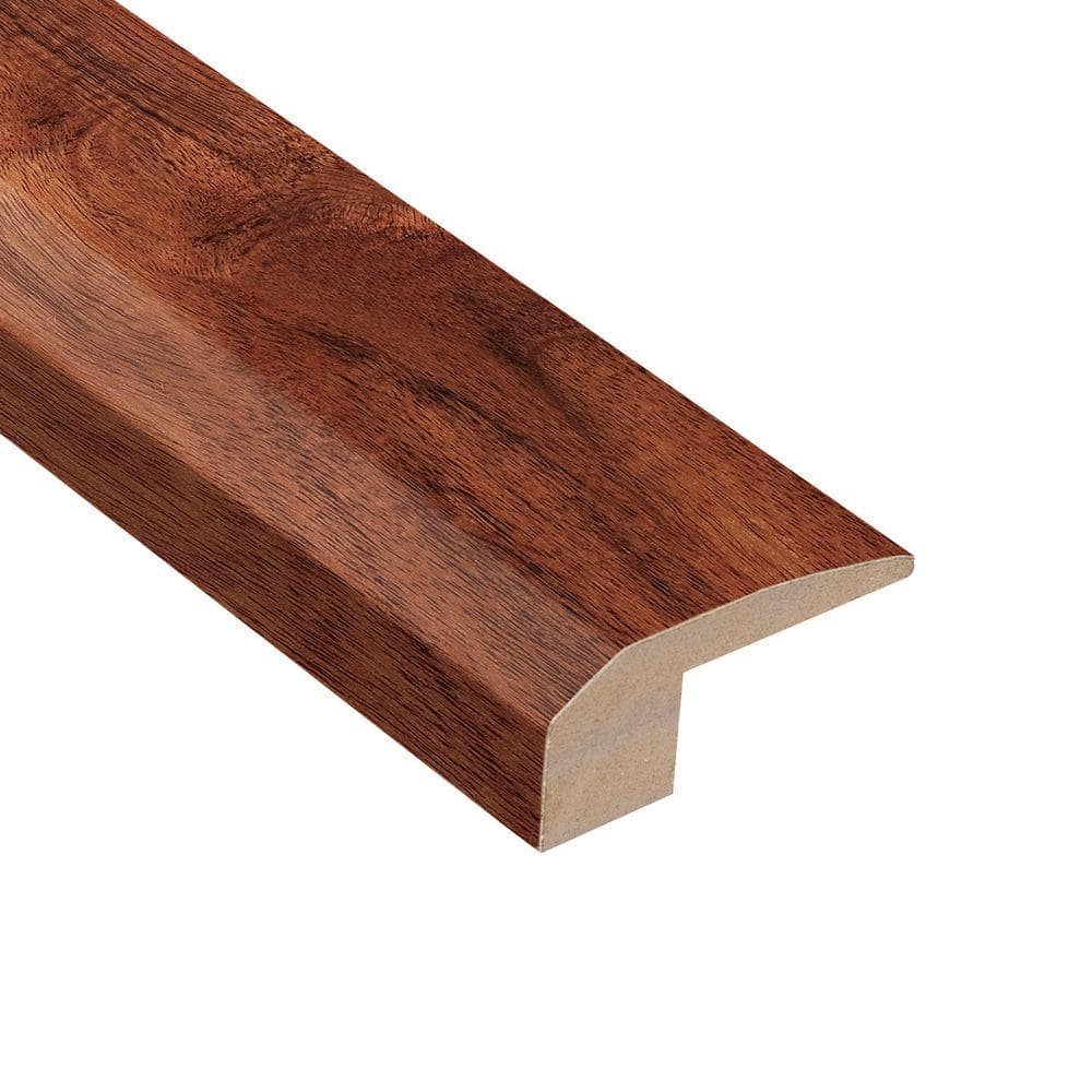 Teak Amber Acacia 3/4 in. Thick x 2-1/8 in. Wide x 78 in. Length Carpet Reducer Molding - Hercitys