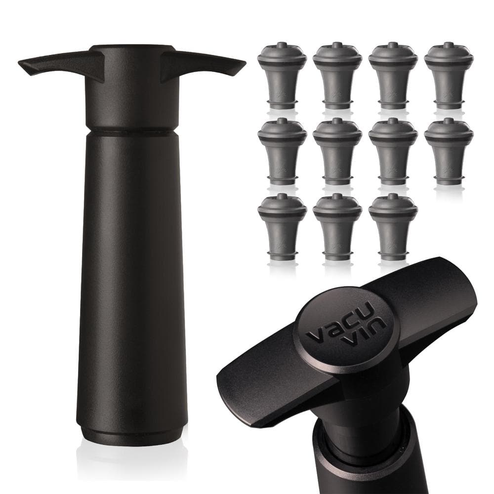 WineFresh Wine Saver Pump with Vacuum Wine Stopper-Keep Your Wine Fresh for up to 10 Days (Set of 4) - Hercitys