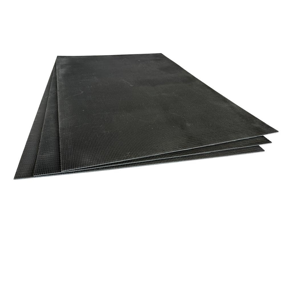 Durabase XPS 32 ft. x 48 ft. x 0 in. Foam Backer Board Underlayment (Package of 3 – 32 sq. ft.) - Hercitys