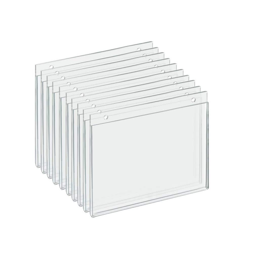 7 in. W x 5 in. H Wall U Frame with Holes (10-Pack) - Hercitys