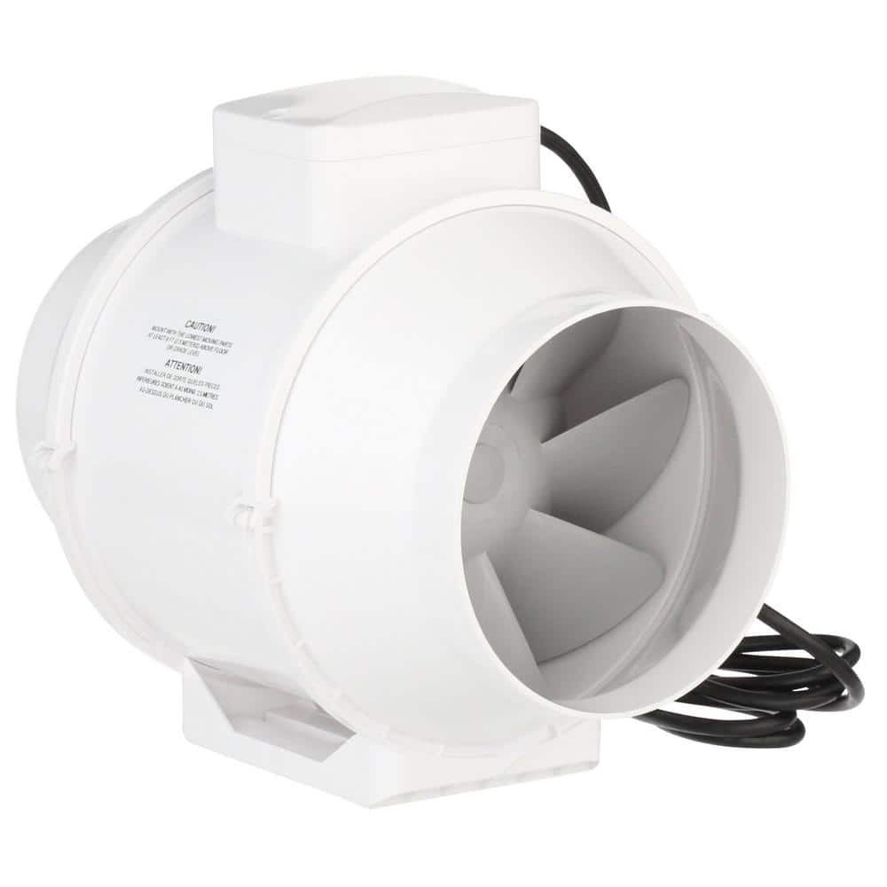 VENTS 225 CFM Power 6 in. Mixed Flow In-Line Duct Fan - Hercitys