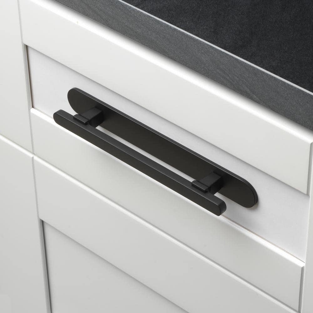 8 in. Rounded Cabinet Backplate 5-1/16 in. Center to Center, 8343-128-MB - Hercitys