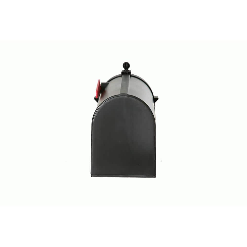 Ambrose Black Post Mount Mailbox - Hercitys
