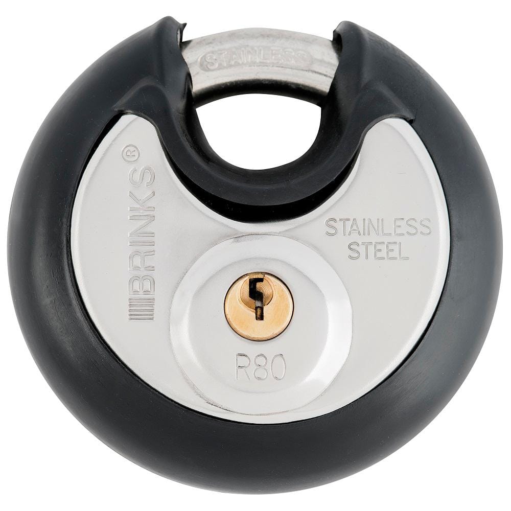 80 mm Stainless-Steel Commercial Discus Padlock - Hercitys
