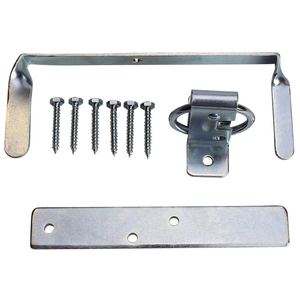 Double Zinc Plated Large Ring Gate Latch - Hercitys