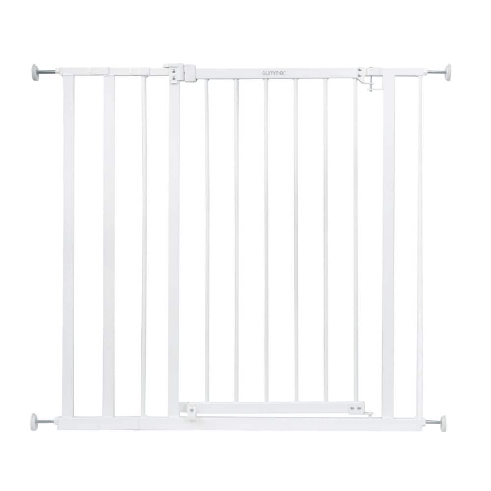 Everywhere Extra Tall Walk-Thru Safety Gate 38 in. Tall (White) - Hercitys