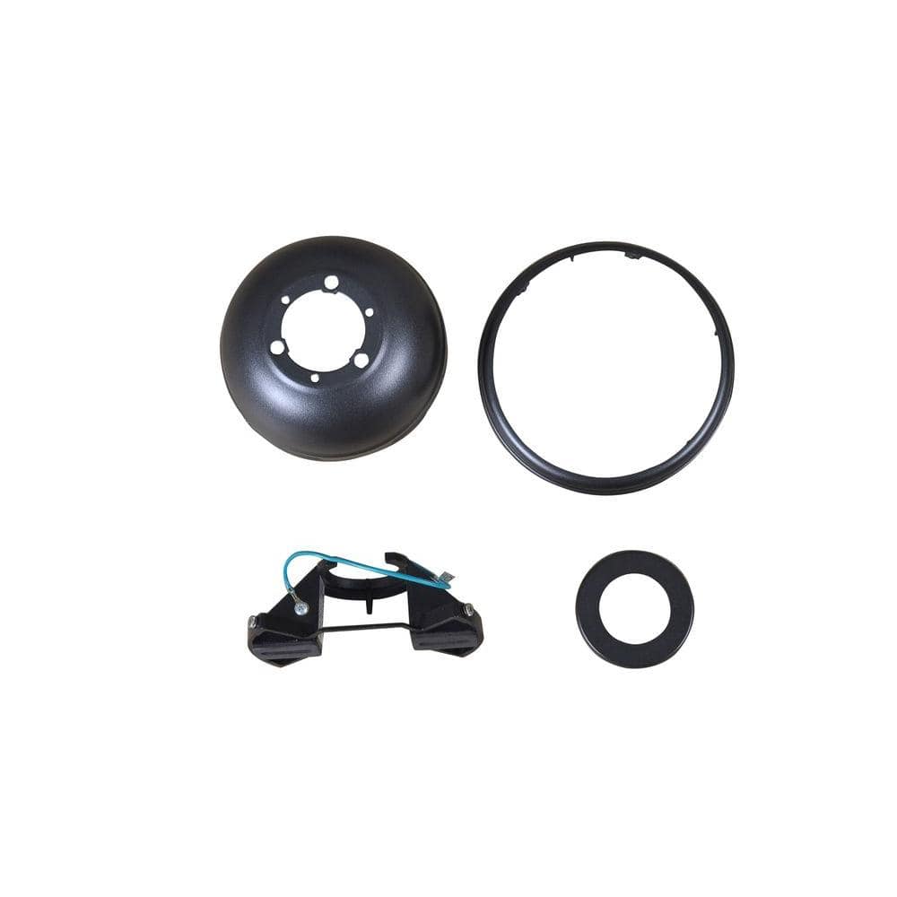 Tahiti Breeze 52 in. Natural Iron Ceiling Fan Replacement Dual Mount Mounting Bracket and Canopy Set - Hercitys