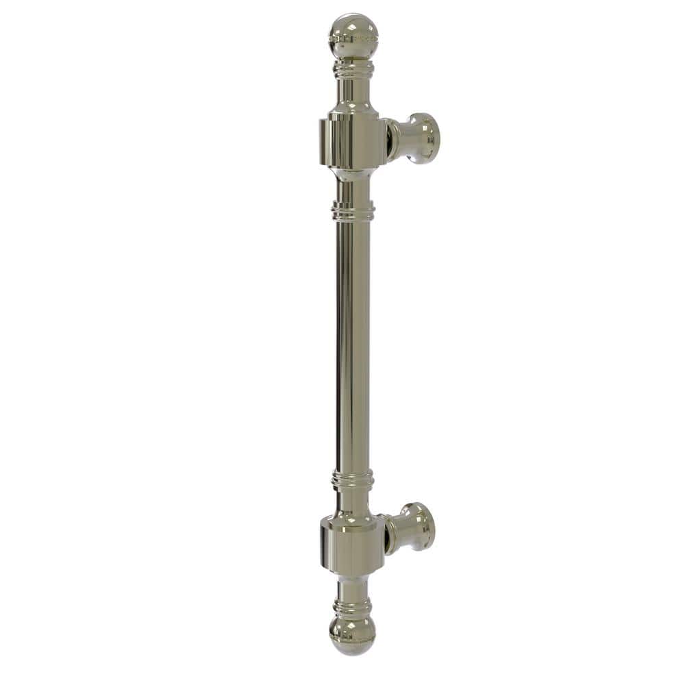 Retro Dot Collection 8 in. Center-to-Center Beaded Door Pull in Polished Nickel - Hercitys