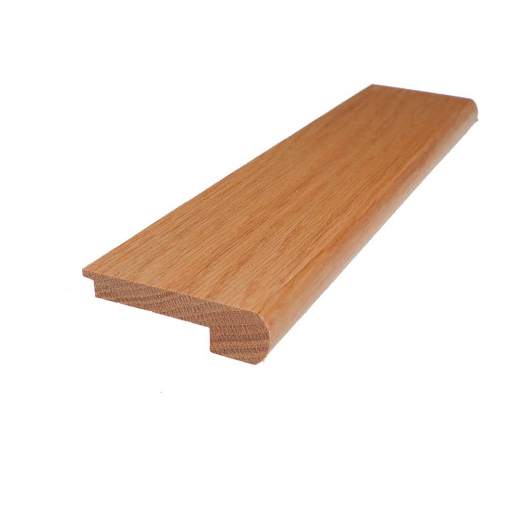 Aconite 0.375 in. Thick x 2.78 in. Wide x 78 in. Length Hardwood Stair Nose - Hercitys
